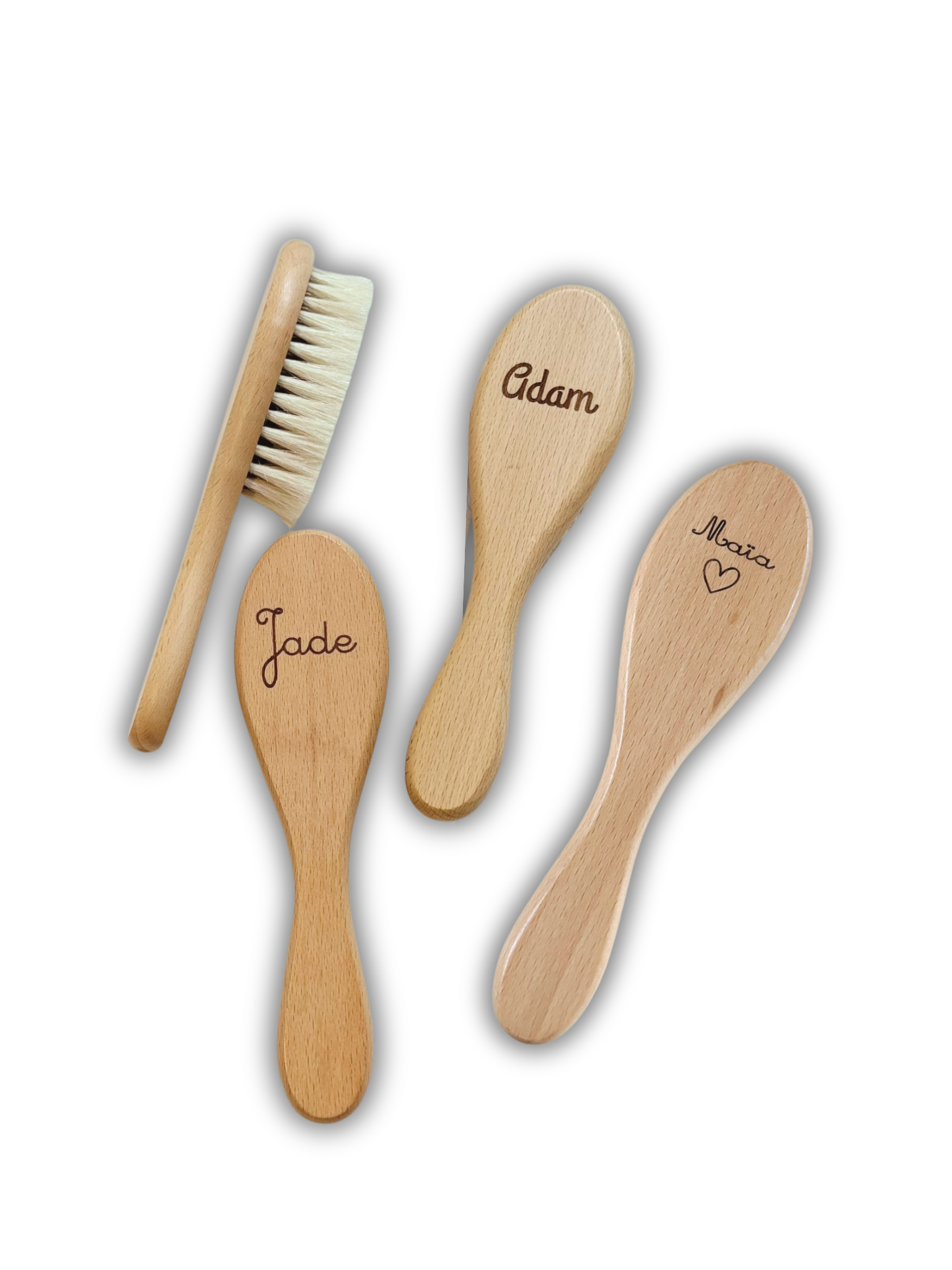 La brosse en bois pour bébé